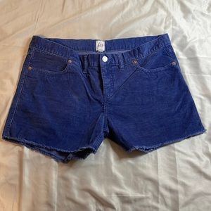 Gap corduroy shorts